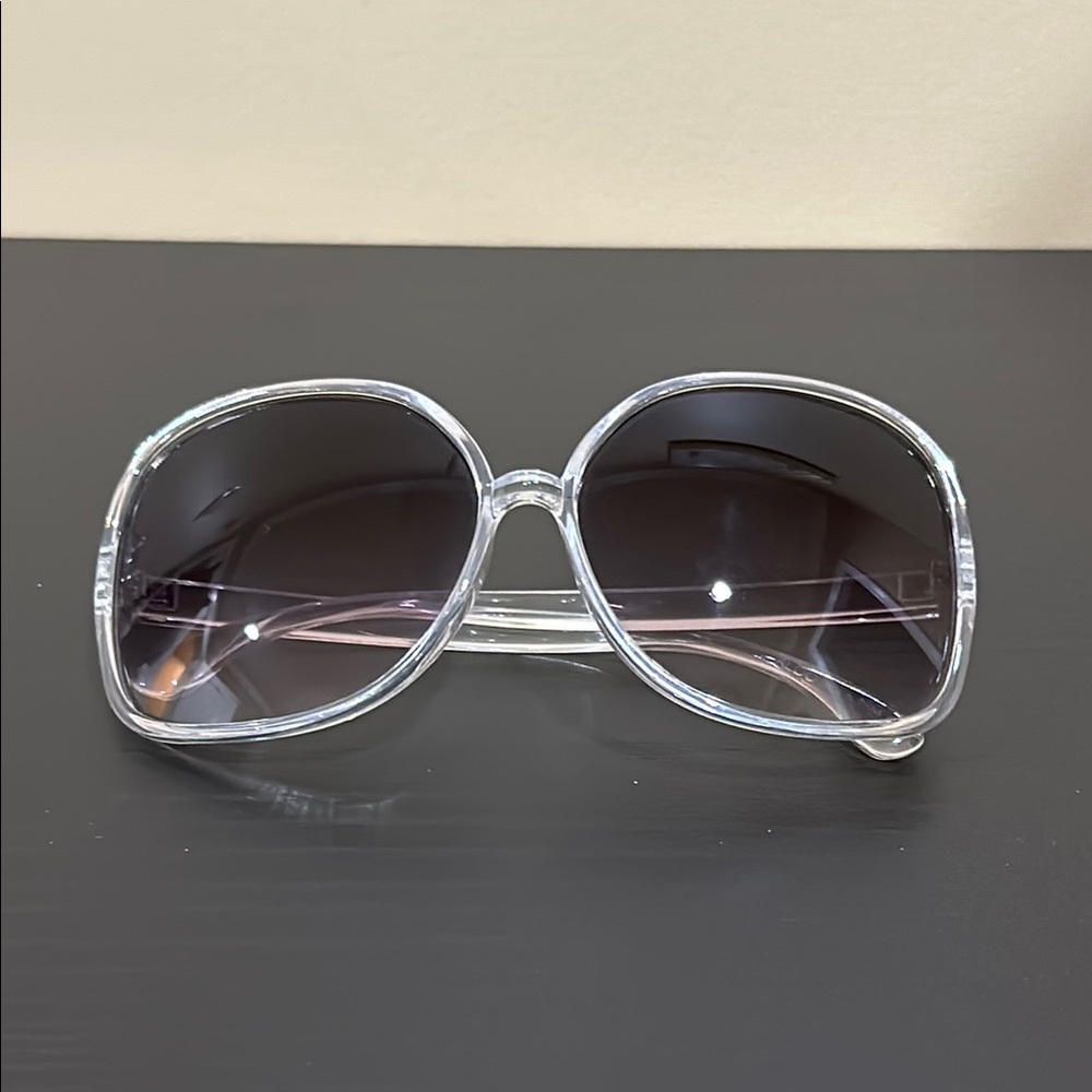 Clear sunglasses